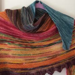 maryland shawl in fall colors