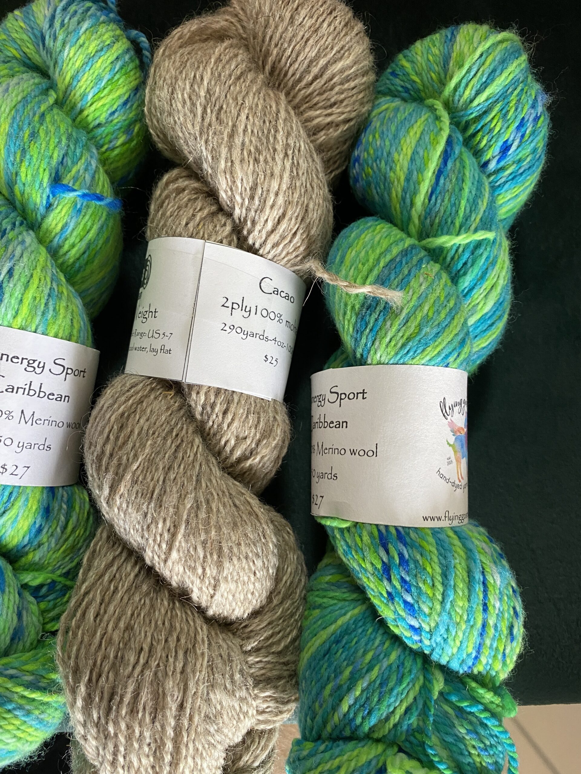 Synergy Marled Yarn - Flying Goat Farm