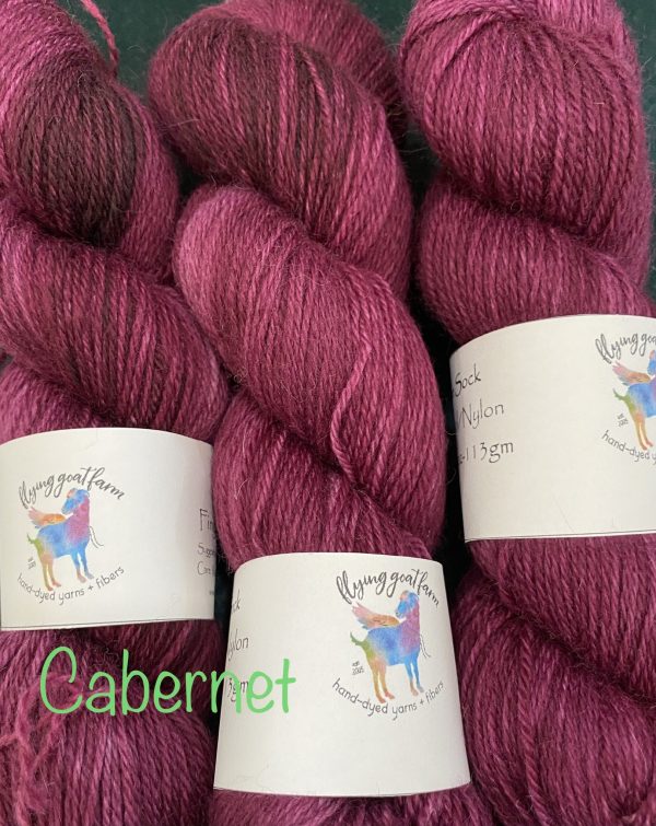 wine colored skeins