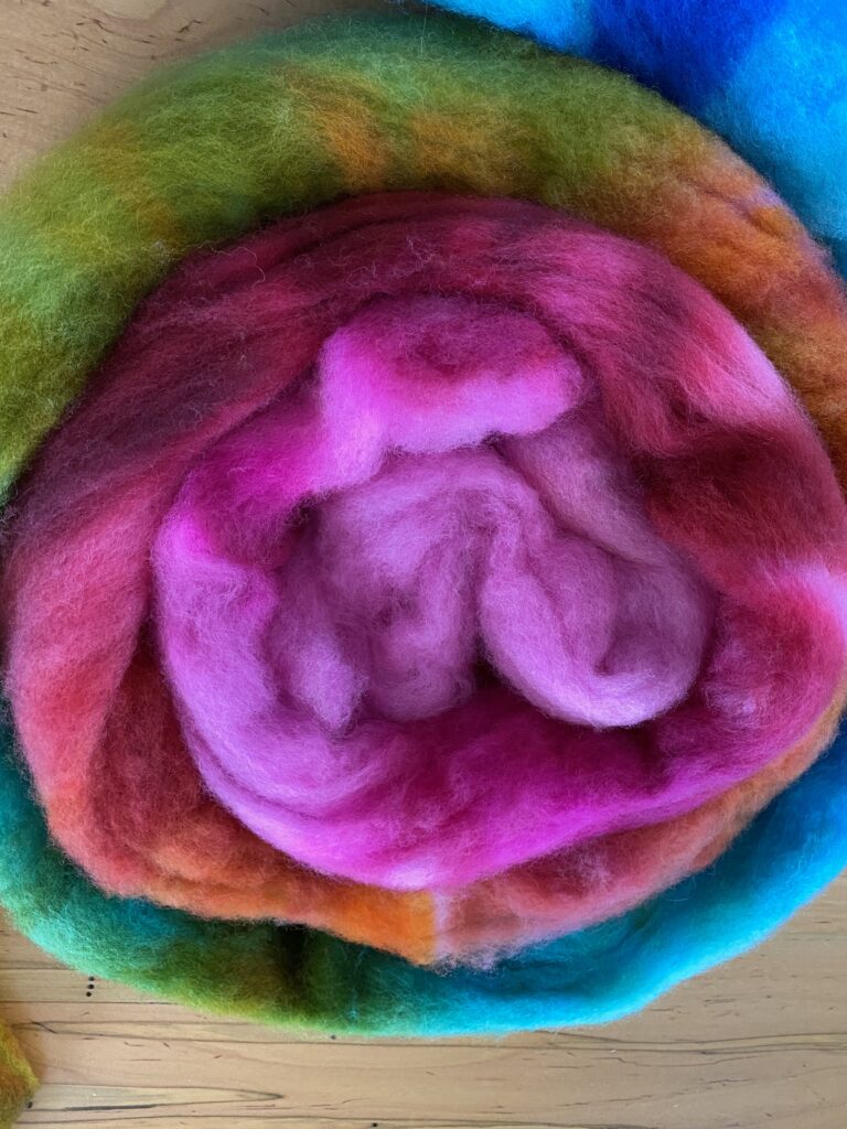 In Person Dyeability–Self Striping Sock or Shawl - Flying Goat Farm