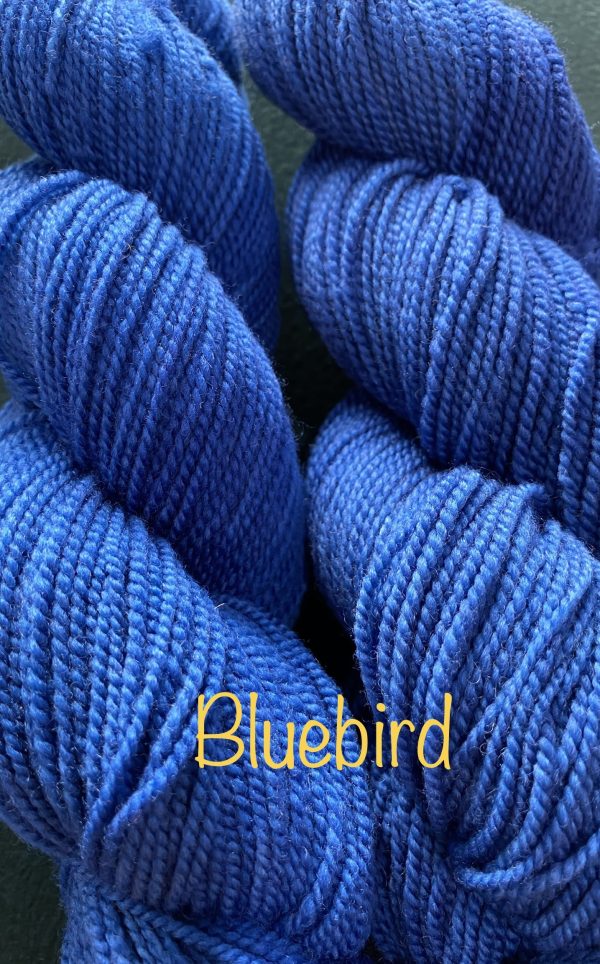 tonal blue skeins