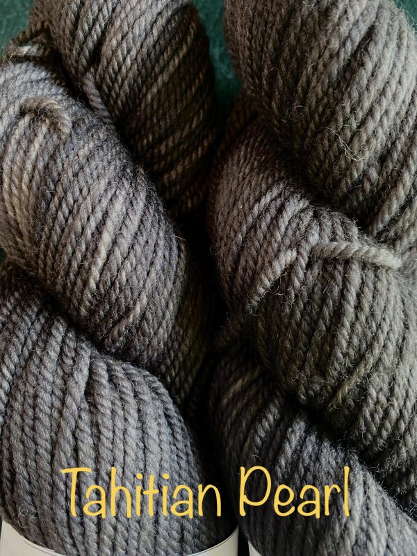 dark charcoal yarn