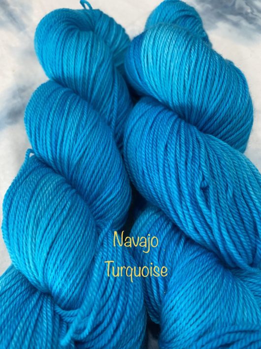 skeins of turquoise