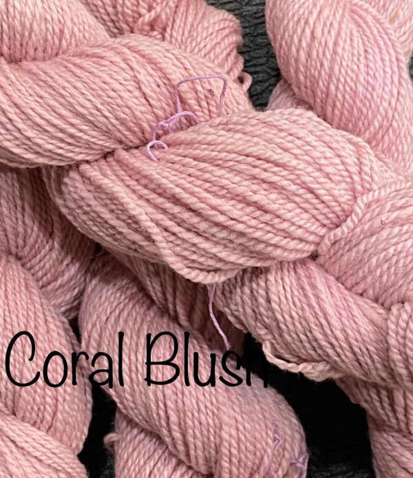 yarn in light pink