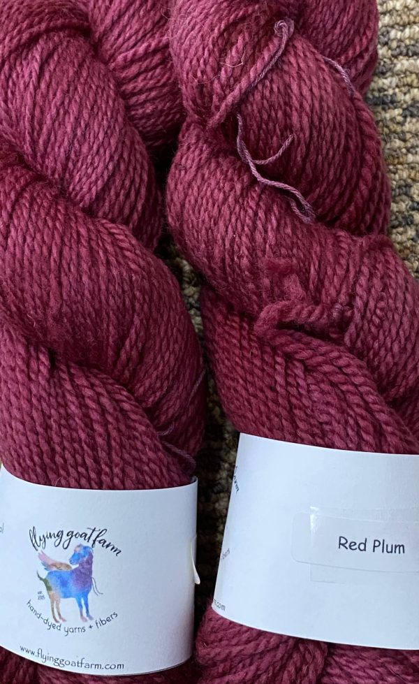 deep wine yarn