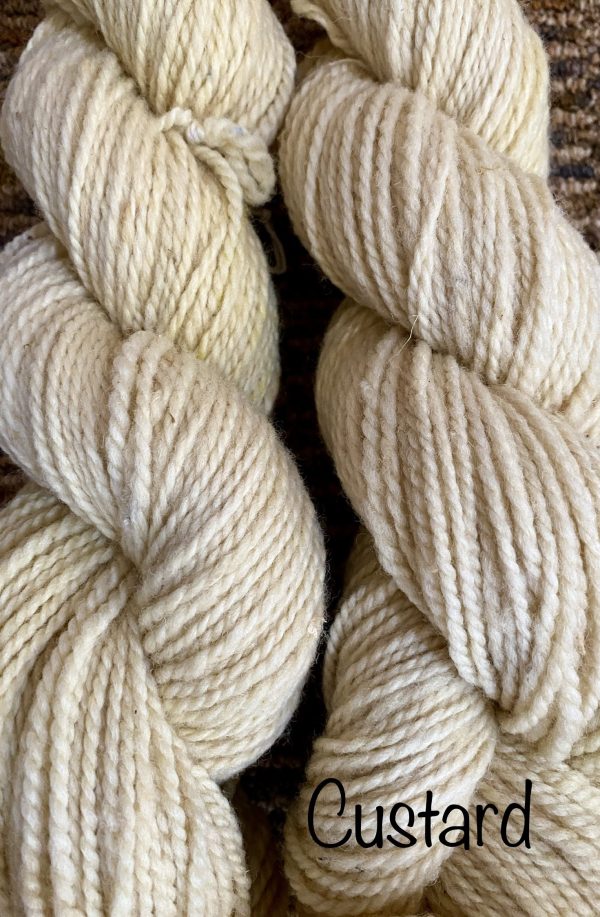 beige yellow yarn