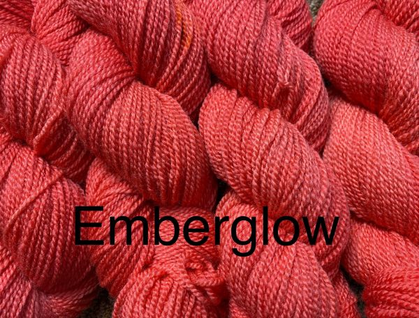 coral wool yarn